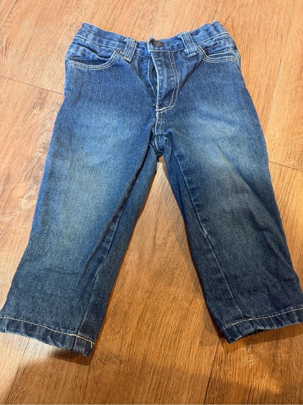 Carter's Dark Blue Straight-Leg toddler jeans